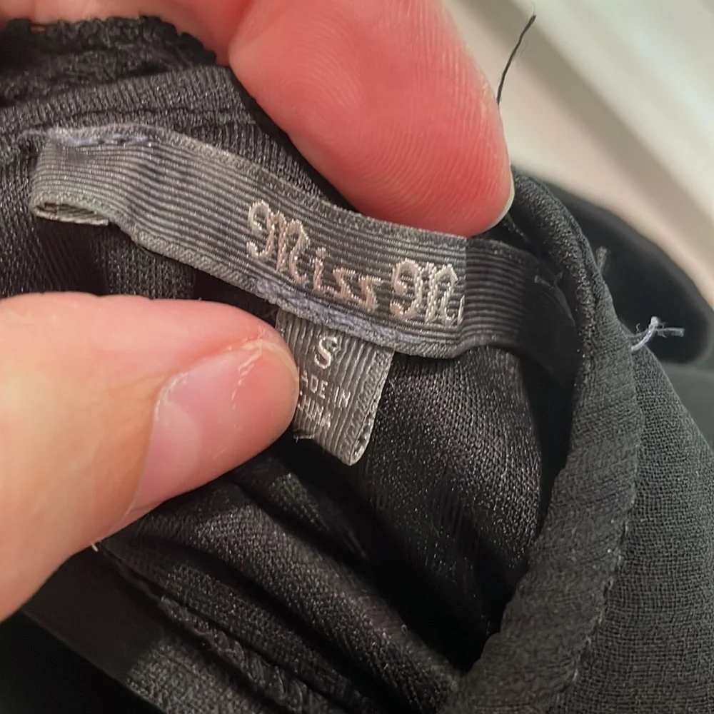 💕SOLD💕Miss Me little black dress - Picture 9 of 11